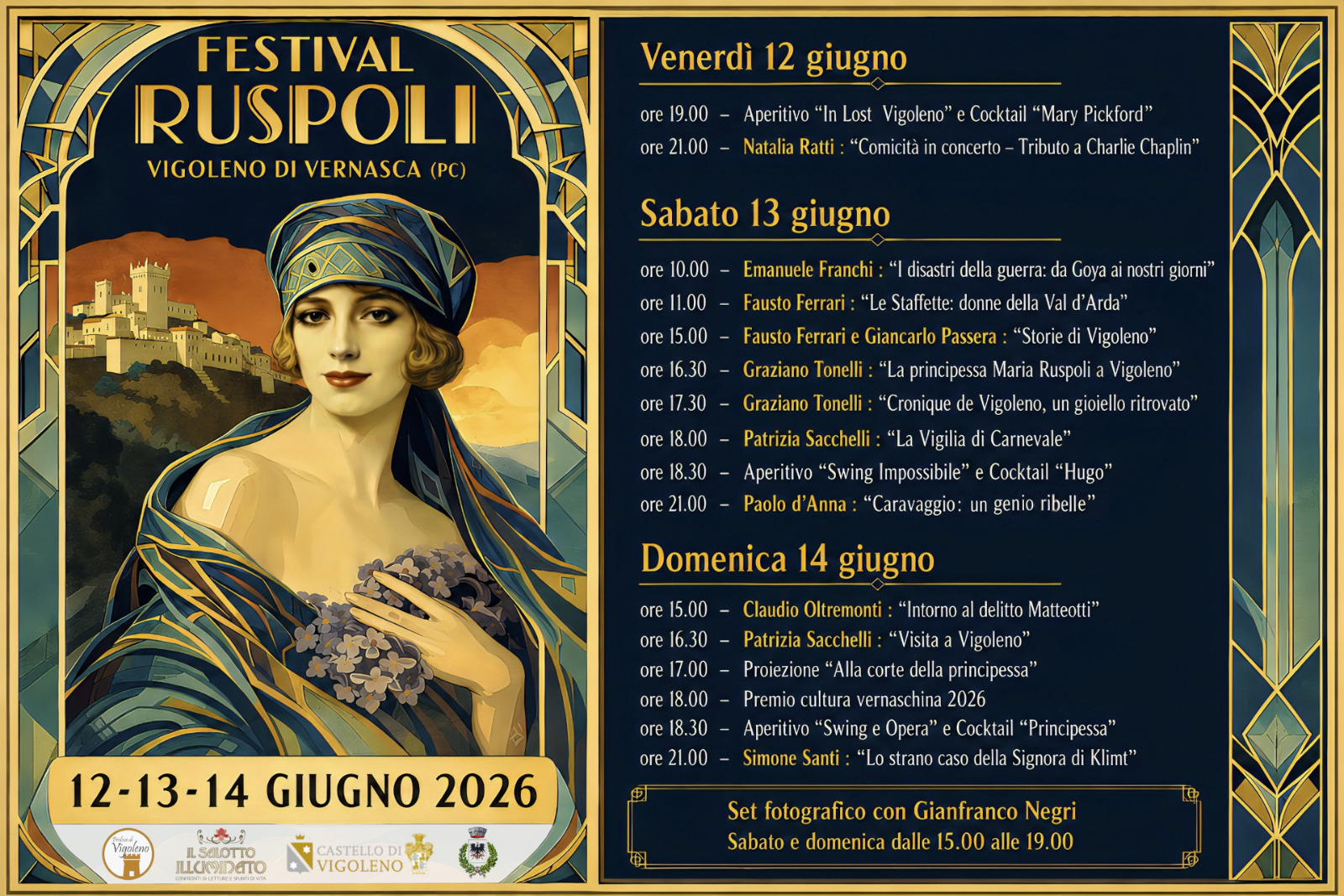Festival Ruspoli - Vigoleno - programma